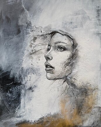 Ręcznie malowany obraz "Nostalgia", ReinerArt