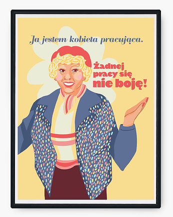 Plakat: Kobieta pracująca, Agnieszka DeLew