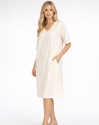 Sukienka ,,ELLISON "  Ecru, 3 for U