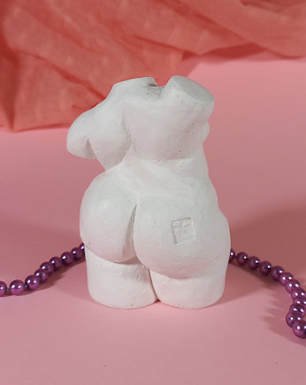 Naga Wenus figurynka, dekor, rzeźba, biała, New Venus Gift