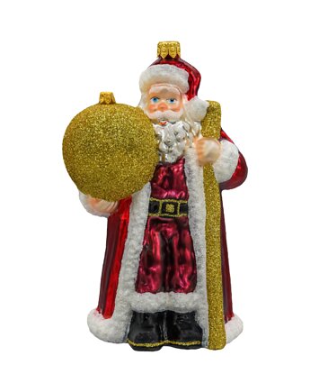 Bombka choinkowa: Święty Mikołaj ze złotą bombką, Syn Bombkarza