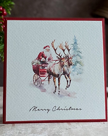 Personalizowana kartka na Boże Narodzenie, BN 44, Anna Art and Crafts