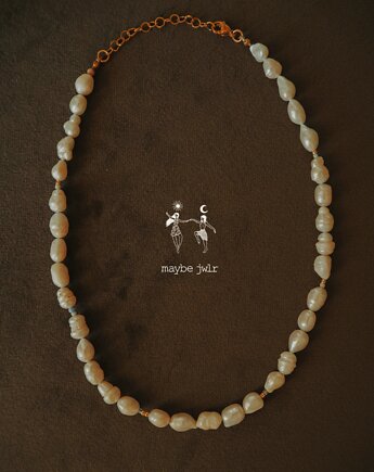 Naszyjnik z nieregularnych pereł, MAYBEJWLR