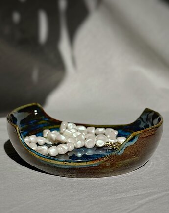 Ceramiczna podstawka na biżuterię Terra Azul, Nanos Ceramics