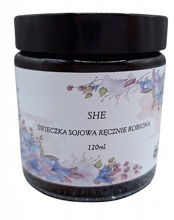 Świeczka Sojowa Ręcznie Robiona SHE, Sklep Angelos