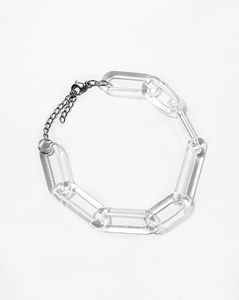 MINIMALISTIC - bransoletka łańcuch ze szkła, Joanna Muzyka Studio