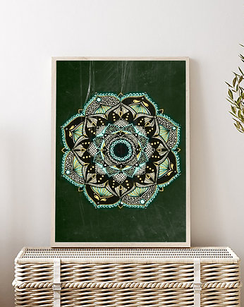 Mandala. Plakat, Malgorzata Domanska