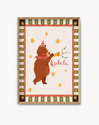 Plakat ilustracja Tututu, Papieroteka