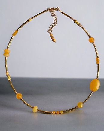 Naszyjnik YELLOW :: summer collection :: ŻÓŁTY NASZYJNIK choker, kaktusia