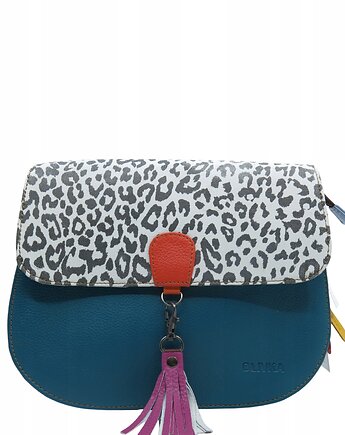 Torebka damska klasyczna odpinany wymienny chwost brelok OLIVKA, Olivka Warsaw