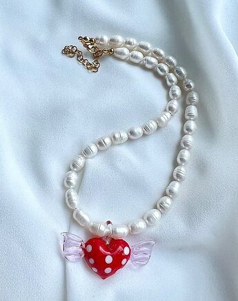 Naszyjnik Skrzydlate Serce, MaLa Jewellery