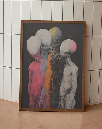 Plakat - Connected, Harry Monkey