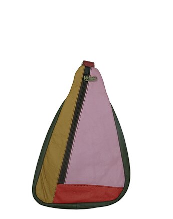 Plecak skórzany damski na jedno ramię wygodny skora naturalna OLIVKA, Olivka Warsaw