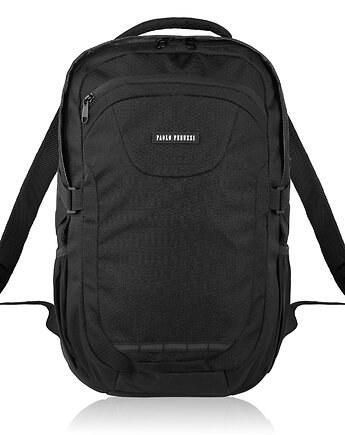 Plecak wielofunkcyjny trekkingowy turystyczny czarny do pracy Paolo Peruzzi A, Paolo Peruzzi