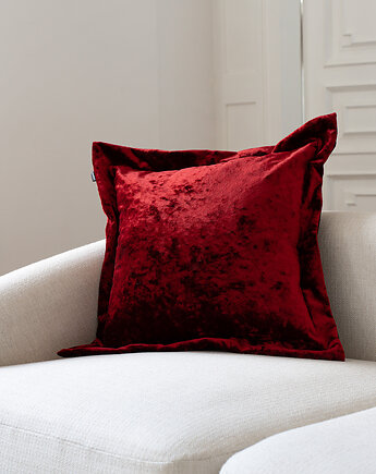 Scala czerwona duża poduszka dekoracyjna 60x60 Prestige Line, OSOBY - Prezent dla żony