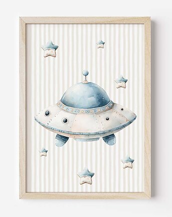 Plakat Na Ścianę Dla Dzieci Kosmos nr. 23, Dekoracjan