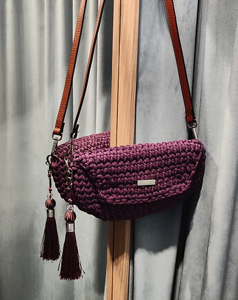 Nerko-torebka Colors! wrzosowa z brelokiem, Craftbags