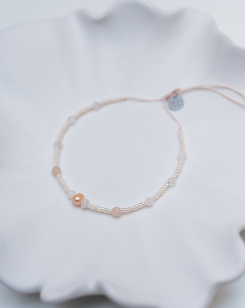 Bransoletka Płodność - Perła Awenturyn Topaz, w hand works