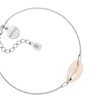 Srebrna bransoletka z muszelką, SOTHO