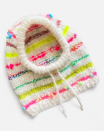 Fantazyjna balaclava, SZYSZKA sztrykuje