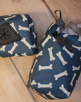 Zestaw saszetka na smaczki i woreczki # kości, Furmanki Szyją