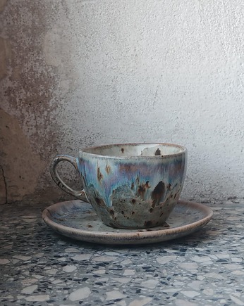 Filiżanka z talerzykiem, MOM S HANDMADE