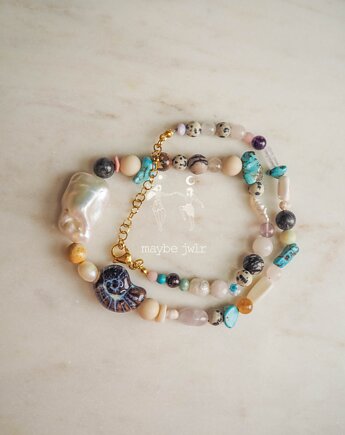 Naszyjnik Linia Brzegu dark, Maybe Jwlr