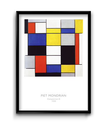 Plakat Mondrian No.1, Bury Lis