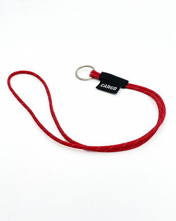 Smycz Paracord Reflective RED z kółkiem, CARGO by OWEE