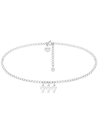 Srebrny naszyjnik z liczbami anielskimi, SOTHO
