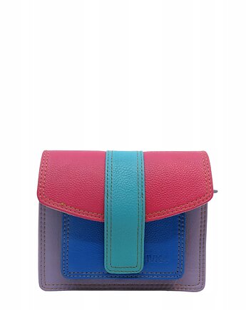 Torebka damska skórzana z klapką regulowany pasek na ramię OLIVKA, Olivka Warsaw