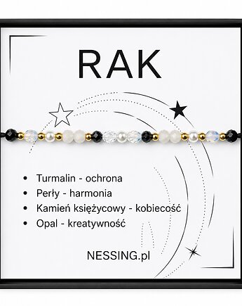 RAK bransoletka zodiakalna, NESSING handmade