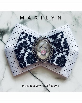 Kolekcja Brosz z Marilyn Monroe NOWOŚĆ Ikona Stylu, Pudrowy Różowy