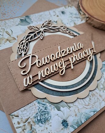 Kartka na pożegnanie w pracy/odejście z pracy, Kartkodzielo