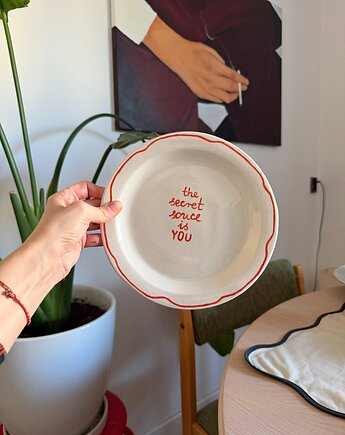 Talerz The Secret Sauce is You, Muss Ceramics