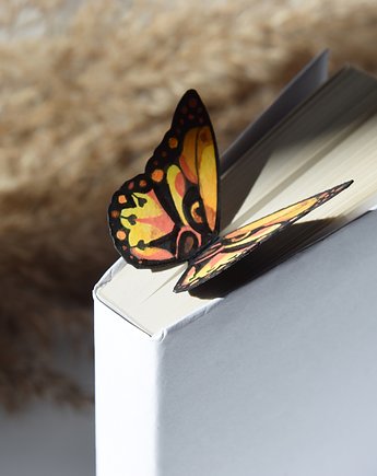 Zakładka do książki "On Paper" Kolorowy Motyl, Bookova