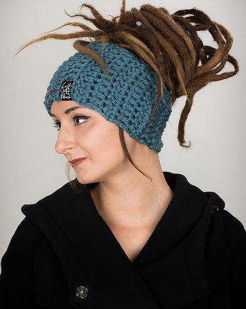 Opaska DreadLove  Easy-on 18 - NIEBIESKA JEANSOWA, LaCzapaKabra