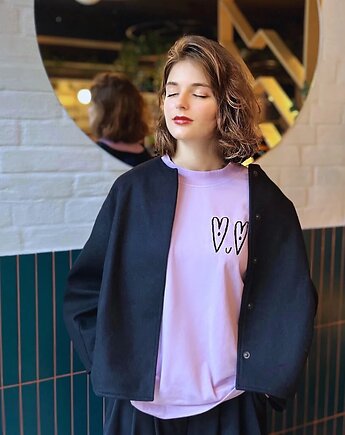 Bluza Orchidea Heart, Zwei frauen