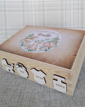Pudełko wspomnień z wyposażeniem - PwL03, Prowansalska Manufaktura