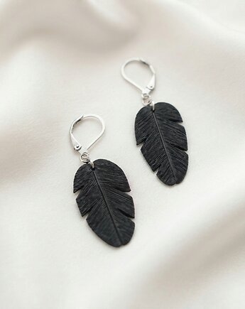 Kolczyki Raven Feather, RAROU