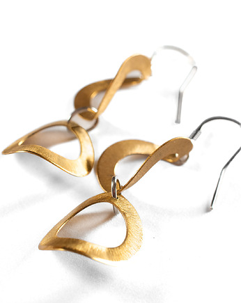 Kolczyki z mosiądzem. [PK12], Anillito