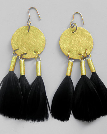 PIÓRKO kolczyki, Katarzyna Kaminska ART