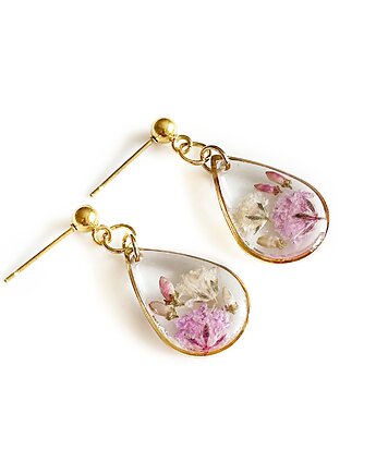 Kolczyki wiszące z kwiatami, Colie