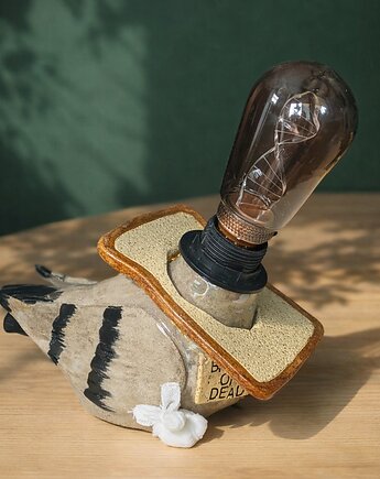 Lampa ceramiczna BREAD OR DEAD, MONIfaktura