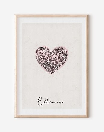 Nosek Pupila  - plakat personalizowany, Mint In Paper