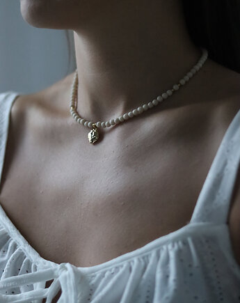 Naszyjnik z Kamieni Rzecznych z Truskawką, Księżycowa bijoux