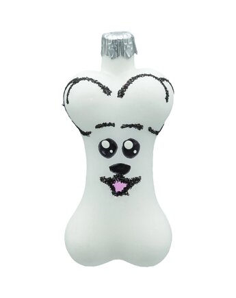 Bombka choinkowa: Kość z pyszczkiem pieska, Syn Bombkarza