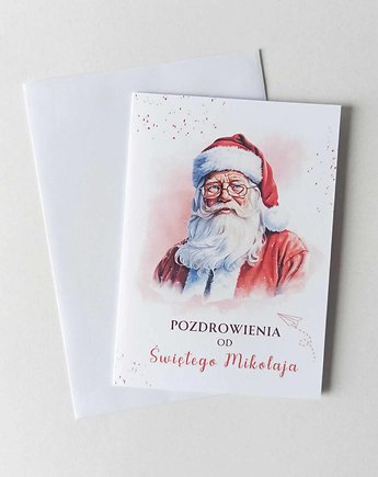Kartka Okolicznościowa: Pozdrowienia od Świętego Mikołaja, Rabskart