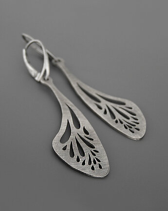 Kolczyki skrzydła srebro, Pastelove Jewelry