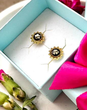 Kolczyki słoneczka, Frant Art Jewellery